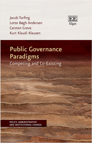 Cover image: Public Governance Paradigms 1st edition 9781788971218