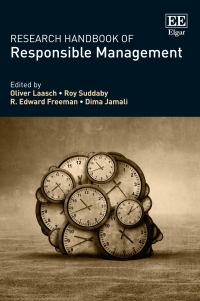 Omslagafbeelding: Research Handbook of Responsible Management 1st edition 9781788971959