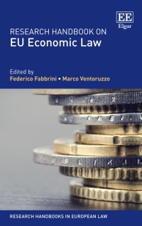 Imagen de portada: Research Handbook on EU Economic Law 1st edition 9781788972338