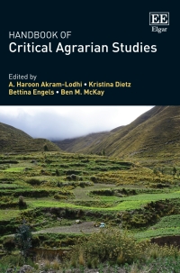 Titelbild: Handbook of Critical Agrarian Studies 1st edition 9781788972451