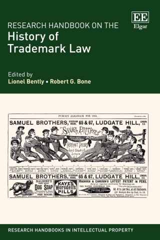 صورة الغلاف: Research Handbook on the History of Trademark Law 1st edition 9781788973090