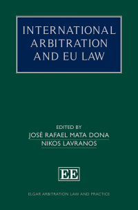 Imagen de portada: International Arbitration and EU Law 1st edition 9781788973991