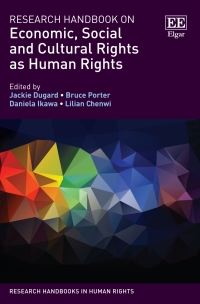 Imagen de portada: Research Handbook on Economic, Social and Cultural Rights as Human Rights 1st edition 9781788974165