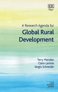 Imagen de portada: A Research Agenda for Global Rural Development 1st edition 9781788974189