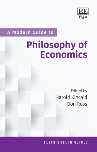 Cover image: A Modern Guide to Philosophy of Economics 1st edition 9781788974455