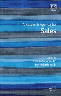 Titelbild: A Research Agenda for Sales 1st edition 9781788975308