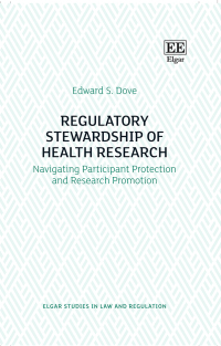 Cover image: Regulatory Stewardship of Health Research 1st edition 9781788975346