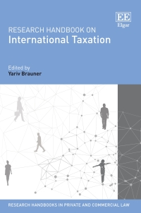 Omslagafbeelding: Research Handbook on International Taxation 1st edition 9781788975360