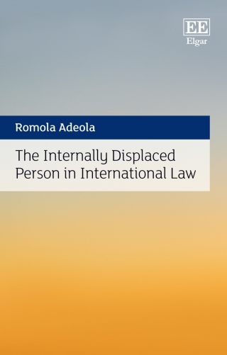 Cover image: The Internally Displaced Person in International Law 1st edition 9781788975445