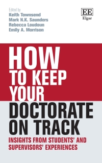 表紙画像: How to Keep your Doctorate on Track 1st edition 9781788975629