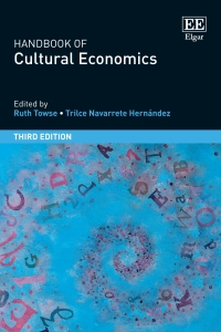 Cover image: Handbook of Cultural Economics 3rd edition 9781788975797