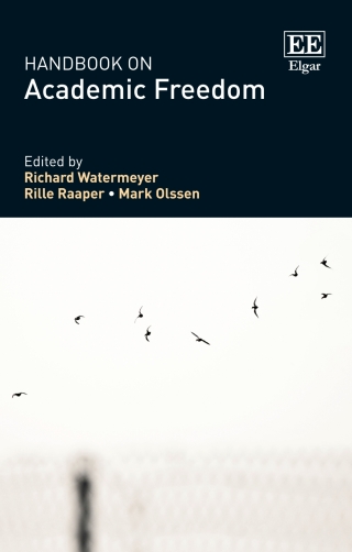 Cover image: Handbook on Academic Freedom 1st edition 9781788975902