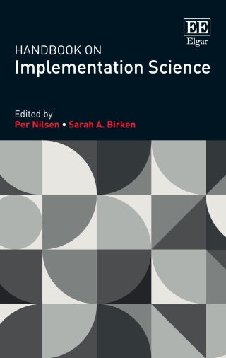 表紙画像: Handbook on Implementation Science 1st edition 9781788975988