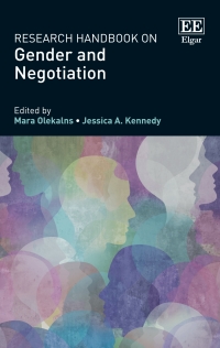 Imagen de portada: Research Handbook on Gender and Negotiation 1st edition 9781788976756