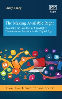 Cover image: The Making Available Right 1st edition 9781788978170