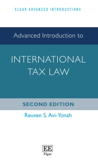 Cover image: Advanced Introduction to International Tax Law 2nd edition 9781788978484