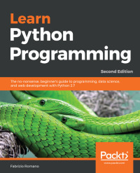 Omslagafbeelding: Learn Python Programming 2nd edition 9781788996662