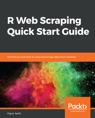 Imagen de portada: R Web Scraping Quick Start Guide 1st edition 9781789138733