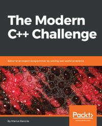 Cover image: The Modern C++ Challenge 1st edition 9781788993869