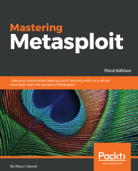 Imagen de portada: Mastering Metasploit 3rd edition 9781788990615