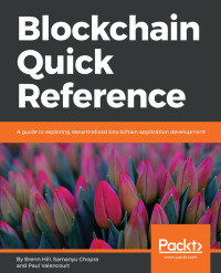 Cover image: Blockchain Quick Reference 1st edition 9781788995788