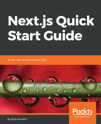 Imagen de portada: Next.js Quick Start Guide 1st edition 9781788993661