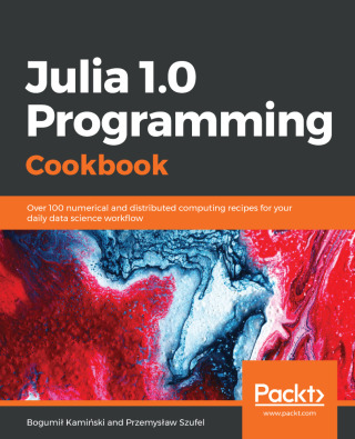 Omslagafbeelding: Julia 1.0 Programming Cookbook 1st edition 9781788998369