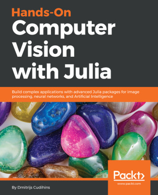 Cover image: Hands-On Computer Vision with Julia 1st edition 9781788998796