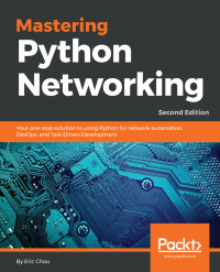 Cover image: Mastering Python Networking 2nd edition 9781789135992