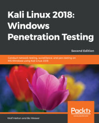 Cover image: Kali Linux 2018: Windows Penetration Testing 2nd edition 9781788997461