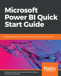Cover image: Microsoft Power BI Quick Start Guide 1st edition 9781789138221