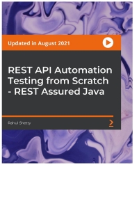 Omslagafbeelding: REST API Automation Testing from Scratch - REST Assured Java 1st edition 9781789133813