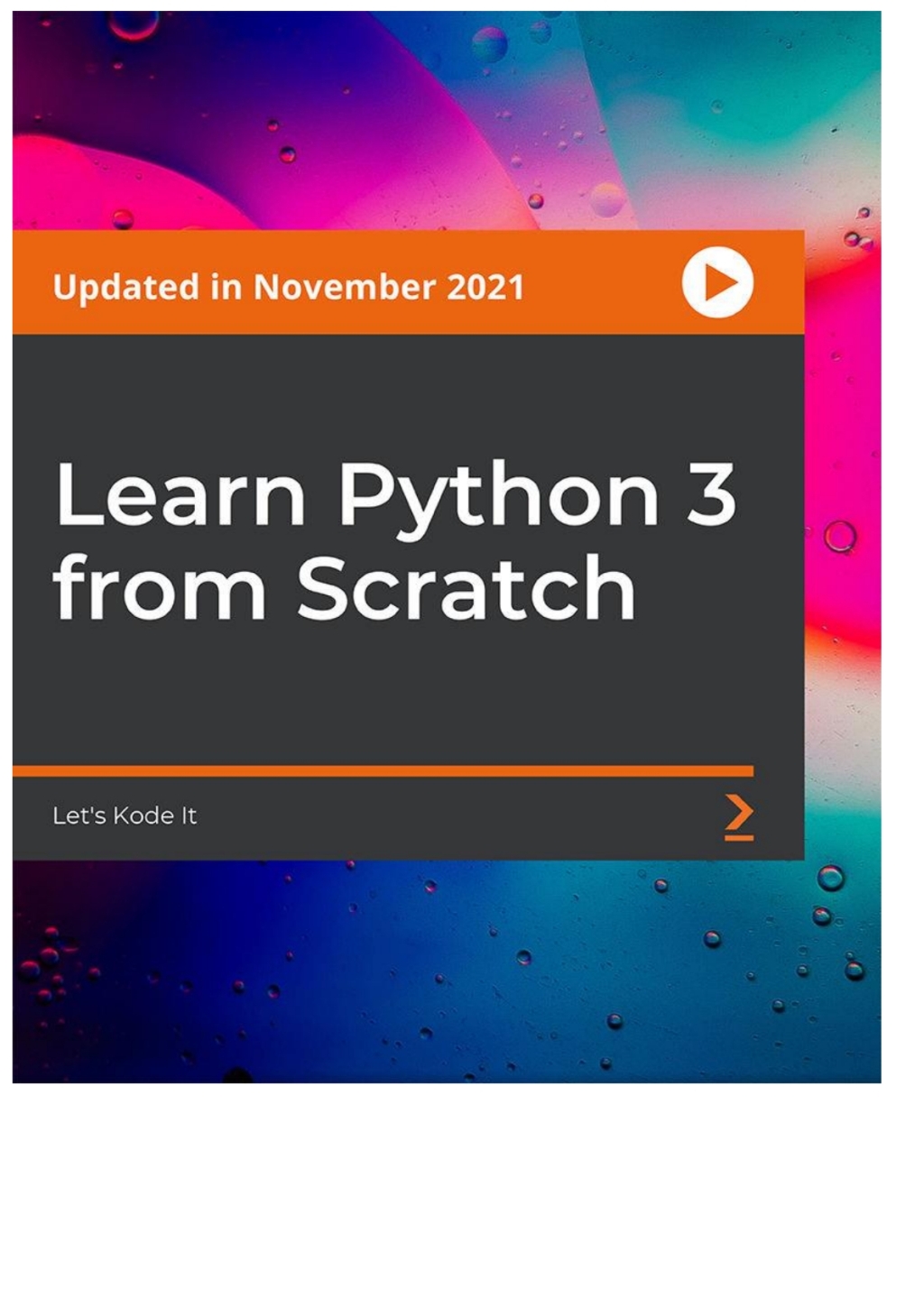 Learn Python 3 from Scratch - 1st Edition (CourseWare)