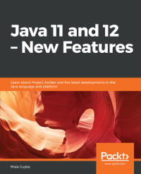 Cover image: Java 11 and 12 – New Features 1st edition 9781789133271