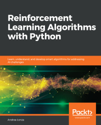 Imagen de portada: Reinforcement Learning Algorithms with Python 1st edition 9781789131116