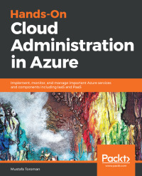 Omslagafbeelding: Hands-On Cloud Administration in Azure 1st edition 9781789134964