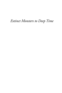 Cover image: Extinct Monsters to Deep Time 1st edition 9781789201222