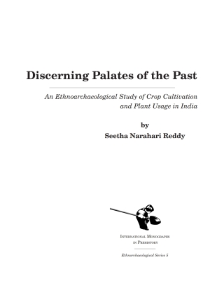 Cover image: Discerning Palates of the Past 1st edition 9781879621367