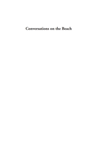 Cover image: Conversations on the Beach 1st edition 9781845450151