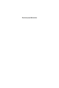 Omslagafbeelding: Nationalism Revisited 1st edition 9781789204520