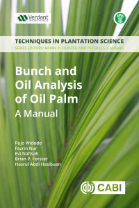 Imagen de portada: Bunch and Oil Analysis of Oil Palm 9781789241365