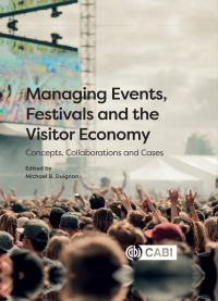 Omslagafbeelding: Managing Events, Festivals and the Visitor Economy 9781789242843