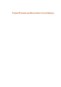 صورة الغلاف: Tourism Planning and Development in Latin America 1st edition 9781789243048