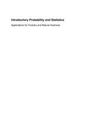 Imagen de portada: Introductory Probability and Statistics 9781789243307