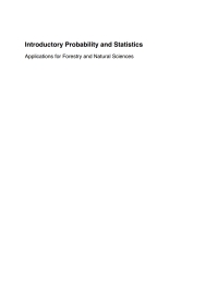 Cover image: Introductory Probability and Statistics 9781789243307