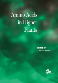 Cover image: Amino Acids in Higher Plants 1st edition 9781780642635