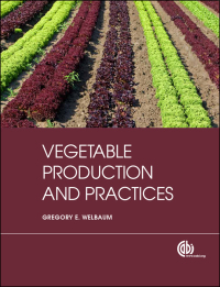 Titelbild: Vegetable Production and Practices 9781845938024