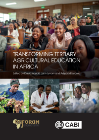 Titelbild: Transforming Tertiary Agricultural Education in Africa 9781789246544