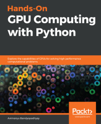 Cover image: Hands-On GPU Computing with Python 1st edition 9781789341072