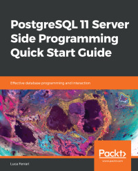 Cover image: PostgreSQL 11 Server Side Programming Quick Start Guide 1st edition 9781789342222